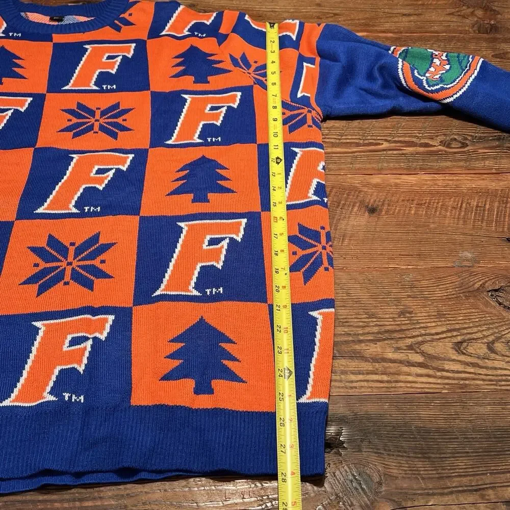 University of Florida UF Gators Mens Christmas Holiday Ugly Sweater 2XL NWT